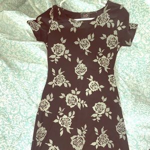 Floral mini dress